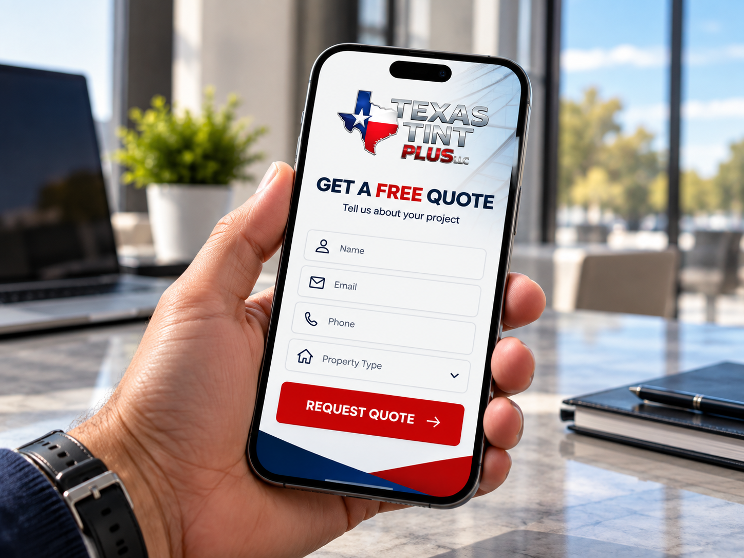 Request a window film quote online
